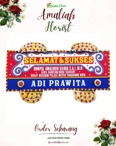 Papan Bunga Ucapan Selamat Sindanggalih